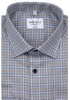 Produktbild fr 'MARVELIS Modern Fit Hemd Langarm New Kent Kragen Karo blau'