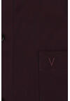 Produktbild f�r 'MARVELIS Modern Fit Hemd Langarm New Kent Kragen Struktur dunkelrot'