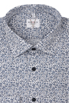 Produktbild f�r 'MARVELIS Modern Fit Hemd extra langer Arm New Kent Kragen Blumenmuster wei�'
