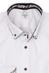Produktbild f�r 'MARVELIS Modern Fit Hemd Langarm Doppelkragen Twill wei�'