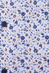 Produktbild f�r 'MARVELIS Modern Fit Hemd Langarm Doppelkragen Blumenmuster blau'