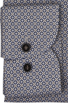 Produktbild f�r 'MARVELIS Modern Fit Hemd Langarm  New Kent Kragen Muster braun'