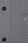 Produktbild f�r 'MARVELIS Modern Fit Hemd Langarm  New Kent Kragen Muster braun'