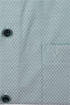 Produktbild f�r 'MARVELIS Modern Fit Hemd Langarm New Kent Kragen Muster gr�n'