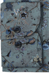 Produktbild f�r 'MARVELIS Modern Fit Hemd extra langer Arm New Kent Kragen Blumenmuster gr�n'