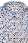 Produktbild f�r 'MARVELIS Modern Fit Hemd Langarm New Kent Kragen Blumenmuster blau'