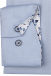 Produktbild fr 'MARVELIS Modern Fit Hemd Langarm New Kent Kragen Struktur hellblau'