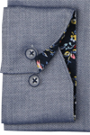 Produktbild fr 'MARVELIS Modern Fit Hemd Langarm New Kent Kragen Struktur nachtblau'