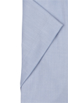 Produktbild fr 'MARVELIS Modern Fit Hemd Halbarm New Kent Kragen Struktur hellblau'