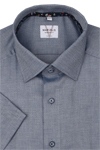 Produktbild fr 'MARVELIS Modern Fit Hemd Halbarm New Kent Kragen Struktur nachtblau'