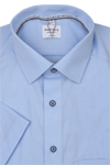 Produktbild fr 'MARVELIS Modern Fit Hemd Halbarm New Kent Kragen hellblau'