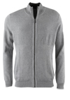 Produktbild fr 'MARVELIS Casual Strickjacke Langarm Reiverschluss grau'