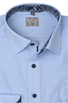 Produktbild fr 'MARVELIS Comfort Fit Hemd Langarm New Kent Kragen hellblau'