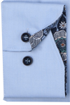 Produktbild fr 'MARVELIS Comfort Fit Hemd Langarm New Kent Kragen hellblau'