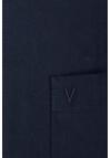 Produktbild fr 'MARVELIS Modern Fit Hemd Langarm mit Brusttasche Popeline nachtblau'