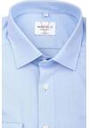 Produktbild fr 'MARVELIS Modern Fit Hemd extra langer Arm Chambray hellblau'