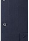 Produktbild fr 'MARVELIS Comfort Fit Hemd New Kent Langarm Popeline nachtblau'