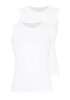 Produktbild f�r 'MARVELIS Slim Fit Herren Tanktop Doppelpack Rundhals Stretch wei�'