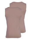 Produktbild fr 'MARVELIS Body Fit T-Shirt Doppelpack Rundhals haut'