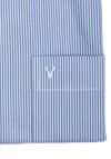 Produktbild fr 'MARVELIS Comfort Fit Hemd Langarm Zndholzstreifen mittelblau'