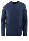 Produktbild fr 'MARVELIS Pullover Langarm Rundhals aus Merino Wolle mittelblau'