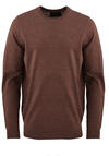 Produktbild fr 'MARVELIS Pullover Langarm Rundhals aus Merino Wolle cognac'