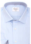 Produktbild fr 'MARVELIS Modern Fit Hemd Langarm New Kent Kragen Struktur hellblau'