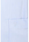 Produktbild fr 'MARVELIS Modern Fit Hemd Langarm New Kent Kragen Struktur hellblau'