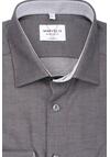 Produktbild fr 'MARVELIS Modern Fit Hemd Langarm New Kent Kragen Struktur schwarz'