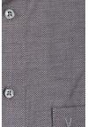 Produktbild fr 'MARVELIS Modern Fit Hemd Langarm New Kent Kragen Struktur schwarz'