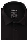 Produktbild fr 'MARVELIS Modern Fit Hemd Langarm New Kent Kragen Jersey schwarz'