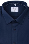 Produktbild fr 'MARVELIS Modern Fit Hemd Langarm New Kent Kragen navy'