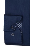Produktbild fr 'MARVELIS Modern Fit Hemd Langarm New Kent Kragen navy'