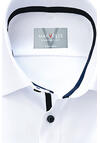 Produktbild fr 'MARVELIS Comfort Fit Hemd Langarm New Kent Kragen Feintwill wei'