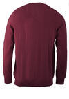 Produktbild f�r 'MARVELIS Strick Pullover Langarm V-Ausschnitt weinrot'