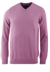 Produktbild f�r 'MARVELIS Strick Pullover Langarm V-Ausschnitt flieder'