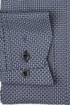 Produktbild fr 'MARVELIS Modern Fit Hemd Langarm New Kent Kragen Muster blau'