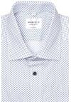 Produktbild fr 'MARVELIS Modern Fit Hemd Langarm New Kent Kragen Muster wei'