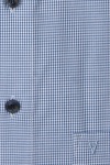 Produktbild fr 'MARVELIS Modern Fit Hemd Langarm New Kent Kragen Karo mittelblau'