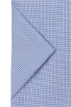 Produktbild f�r 'MARVELIS Modern Fit Hemd Halbarm New Kent Kragen Karo mittelblau'