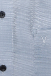 Produktbild fr 'MARVELIS Modern Fit Hemd Halbarm New Kent Kragen Struktur hellblau'