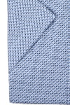 Produktbild fr 'MARVELIS Modern Fit Hemd Halbarm New Kent Kragen Muster hellblau'