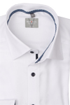 Produktbild fr 'MARVELIS Comfort Fit Hemd Langarm New Kent Kragen wei'