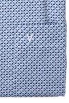 Produktbild fr 'MARVELIS Comfort Fit Hemd Langarm New Kent Kragen Muster blau'