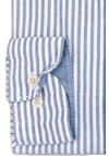 Produktbild fr 'OLYMP Casual regular fit Hemd Langarm Stehkragen Streifen blau'