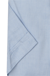 Produktbild fr 'OLYMP Casual regular fit Hemd Halbarm New Kent Kragen Struktur hellblau'