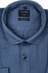 Produktbild fr 'OLYMP Casual regular fit Hemd Langarm New Kent Kragen rauchblau'