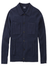Produktbild fr 'OLYMP Casual Strickjacke Langarm Brusttasche navy'