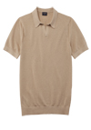 Produktbild fr 'OLYMP Casual Strick Polo Halbarm Polokragen beige'