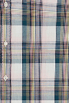 Produktbild f�r 'OLYMP Casual Hemd Langarm Button Down Kragen Karo blau'